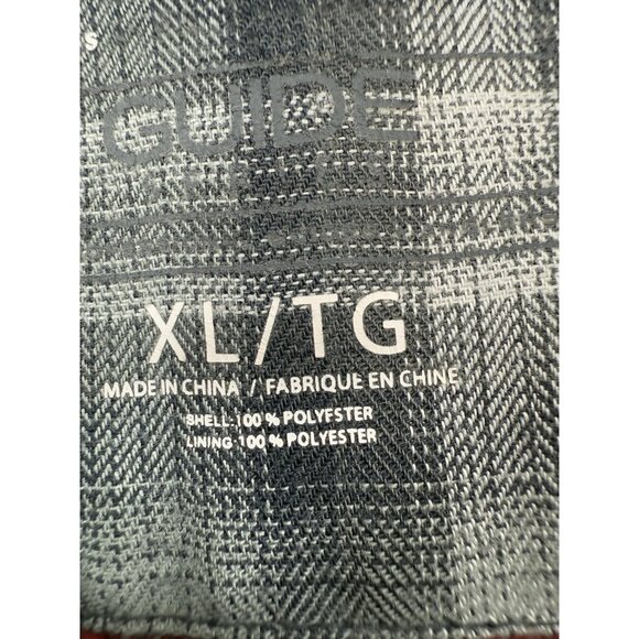 Simms Mens Shirt Fishing Guide Thermal Waffle Fleece Lined Shacket Sz XL Black - Picture 10 of 13